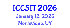 International Conference on Computer Science and Information Technology (ICCSIT) January 12, 2026 - Montevideo, Uruguay