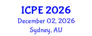 International Conference on Precision Engineering (ICPE) December 02, 2026 - Sydney, Australia