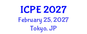 International Conference on Precision Engineering (ICPE) February 25, 2027 - Tokyo, Japan