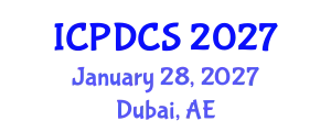 International Conference on Parallel and Distributed Computing Systems (ICPDCS) January 28, 2027 - Dubai, United Arab Emirates