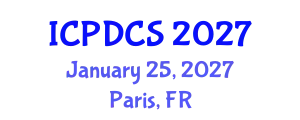 International Conference on Parallel and Distributed Computing Systems (ICPDCS) January 25, 2027 - Paris, France