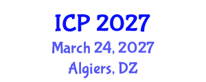 International Conference on Photonics (ICP) March 24, 2027 - Algiers, Algeria
