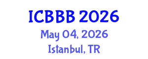International Conference on Bioscience, Biotechnology, and Biochemistry (ICBBB) May 04, 2026 - Istanbul, Turkey