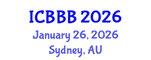 International Conference on Bioscience, Biotechnology, and Biochemistry (ICBBB) January 26, 2026 - Sydney, Australia