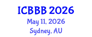 International Conference on Bioscience, Biotechnology, and Biochemistry (ICBBB) May 11, 2026 - Sydney, Australia