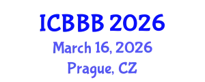 International Conference on Bioscience, Biotechnology, and Biochemistry (ICBBB) March 16, 2026 - Prague, Czechia