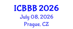 International Conference on Bioscience, Biotechnology, and Biochemistry (ICBBB) July 08, 2026 - Prague, Czechia