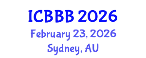 International Conference on Bioscience, Biotechnology, and Biochemistry (ICBBB) February 23, 2026 - Sydney, Australia