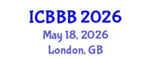 International Conference on Bioscience, Biotechnology, and Biochemistry (ICBBB) May 18, 2026 - London, United Kingdom