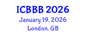 International Conference on Bioscience, Biotechnology, and Biochemistry (ICBBB) January 19, 2026 - London, United Kingdom