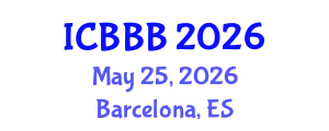 International Conference on Bioscience, Biotechnology, and Biochemistry (ICBBB) May 25, 2026 - Barcelona, Spain