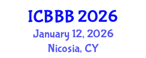 International Conference on Bioscience, Biotechnology, and Biochemistry (ICBBB) January 12, 2026 - Nicosia, Cyprus