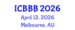 International Conference on Bioscience, Biotechnology, and Biochemistry (ICBBB) April 13, 2026 - Melbourne, Australia