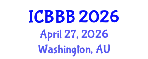 International Conference on Bioscience, Biotechnology, and Biochemistry (ICBBB) April 27, 2026 - Washington, Australia