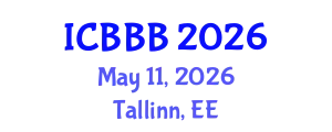 International Conference on Bioscience, Biotechnology, and Biochemistry (ICBBB) May 11, 2026 - Tallinn, Estonia