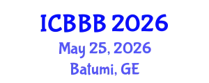 International Conference on Bioscience, Biotechnology, and Biochemistry (ICBBB) May 25, 2026 - Batumi, Georgia