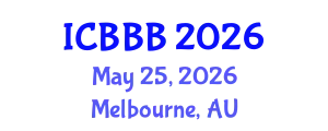 International Conference on Bioscience, Biotechnology, and Biochemistry (ICBBB) May 25, 2026 - Melbourne, Australia