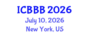 International Conference on Bioscience, Biotechnology, and Biochemistry (ICBBB) July 10, 2026 - New York, United States