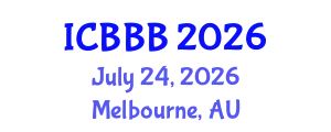 International Conference on Bioscience, Biotechnology, and Biochemistry (ICBBB) July 24, 2026 - Melbourne, Australia