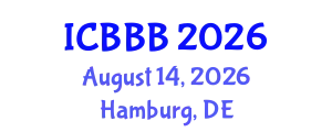 International Conference on Bioscience, Biotechnology, and Biochemistry (ICBBB) August 14, 2026 - Hamburg, Germany