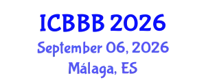 International Conference on Bioscience, Biotechnology, and Biochemistry (ICBBB) September 06, 2026 - Málaga, Spain