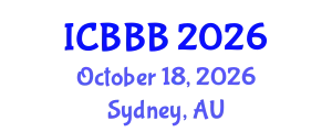 International Conference on Bioscience, Biotechnology, and Biochemistry (ICBBB) October 18, 2026 - Sydney, Australia