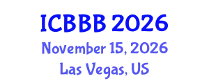International Conference on Bioscience, Biotechnology, and Biochemistry (ICBBB) November 15, 2026 - Las Vegas, United States
