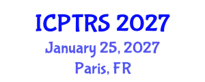 International Conference on Physical Therapy and Rehabilitation Sciences (ICPTRS) January 25, 2027 - Paris, France