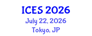 International Conference on Educational Sciences (ICES) July 22, 2026 - Tokyo, Japan