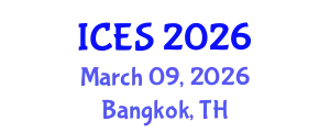 International Conference on Educational Sciences (ICES) March 09, 2026 - Bangkok, Thailand