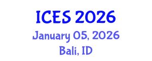 International Conference on Educational Sciences (ICES) January 05, 2026 - Bali, Indonesia