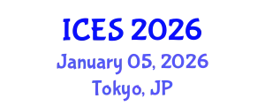 International Conference on Educational Sciences (ICES) January 05, 2026 - Tokyo, Japan