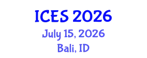 International Conference on Educational Sciences (ICES) July 15, 2026 - Bali, Indonesia