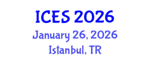 International Conference on Educational Sciences (ICES) January 26, 2026 - Istanbul, Turkey
