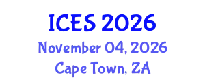 International Conference on Educational Sciences (ICES) November 04, 2026 - Cape Town, South Africa