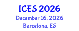 International Conference on Educational Sciences (ICES) December 16, 2026 - Barcelona, Spain