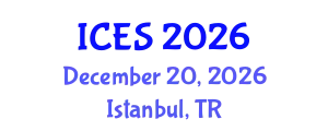 International Conference on Educational Sciences (ICES) December 20, 2026 - Istanbul, Turkey