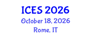 International Conference on Educational Sciences (ICES) October 18, 2026 - Rome, Italy