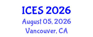 International Conference on Educational Sciences (ICES) August 05, 2026 - Vancouver, Canada
