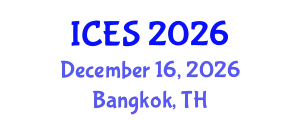 International Conference on Educational Sciences (ICES) December 16, 2026 - Bangkok, Thailand