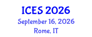 International Conference on Educational Sciences (ICES) September 16, 2026 - Rome, Italy