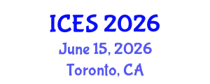 International Conference on Educational Sciences (ICES) June 15, 2026 - Toronto, Canada