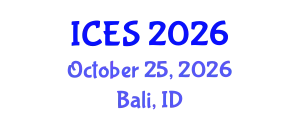 International Conference on Educational Sciences (ICES) October 25, 2026 - Bali, Indonesia