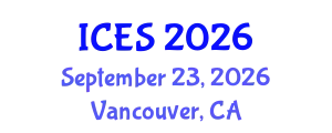International Conference on Educational Sciences (ICES) September 23, 2026 - Vancouver, Canada
