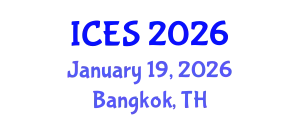 International Conference on Educational Sciences (ICES) January 19, 2026 - Bangkok, Thailand