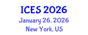 International Conference on Educational Sciences (ICES) January 26, 2026 - New York, United States