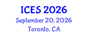 International Conference on Educational Sciences (ICES) September 20, 2026 - Toronto, Canada