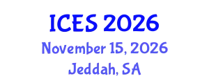 International Conference on Educational Sciences (ICES) November 15, 2026 - Jeddah, Saudi Arabia