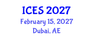 International Conference on Educational Sciences (ICES) February 15, 2027 - Dubai, United Arab Emirates