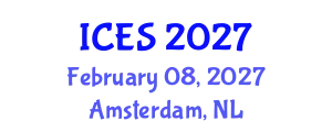 International Conference on Educational Sciences (ICES) February 08, 2027 - Amsterdam, Netherlands